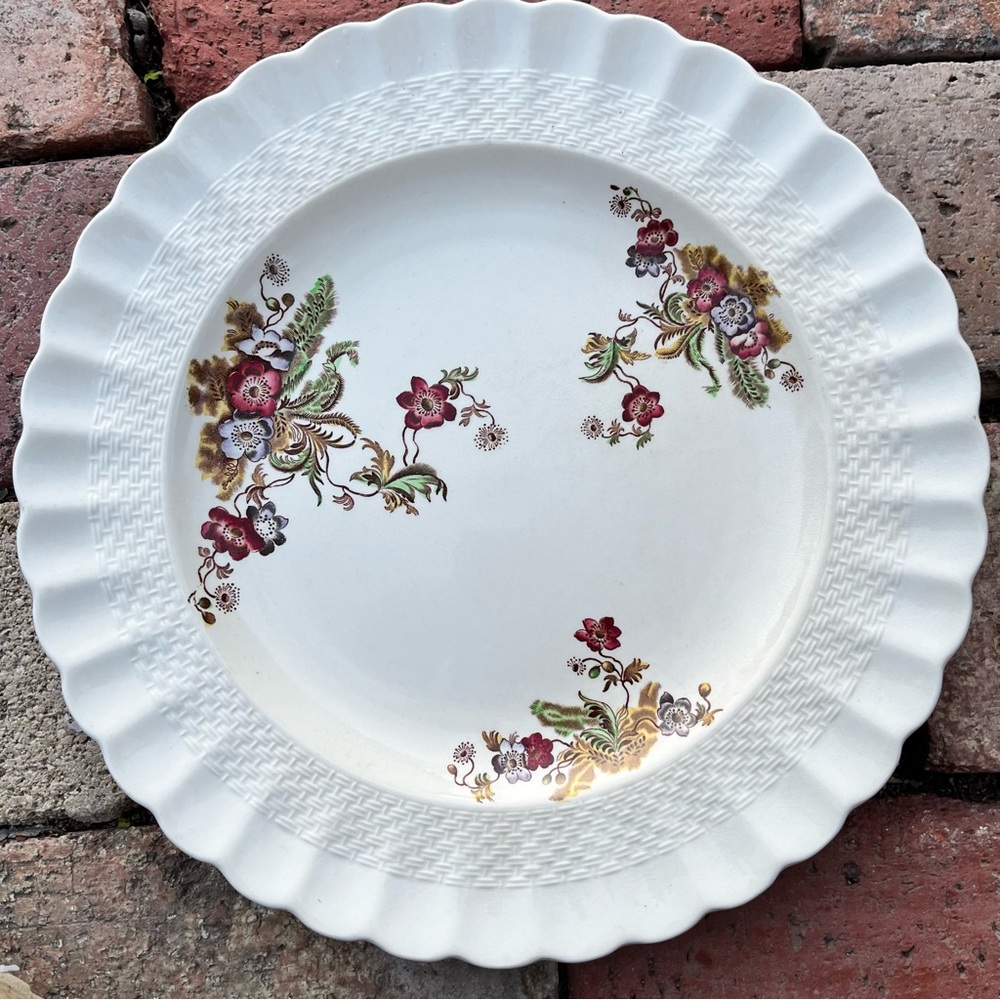 Copeland “wicker lane” plate England